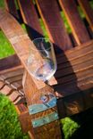 Special Package 2 Wine Barrel Adirondack Chairs And Free End Table 5 small
