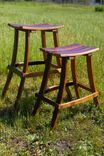 Wine Barrel Bar Stools- Special Price 1 small