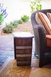 Wine Barrel End Table, Stool, Bench 3 small