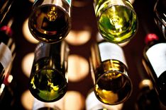 Wine Bottle Chandelier 2 small
