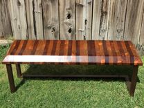 Modern Sculpted Bench 5 small