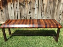 Modern Sculpted Bench 7 small