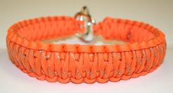 Double Cobra Paracord Slip Collar 1 small