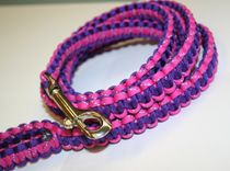 6 Ft Reflective Paracord Leash 3 small