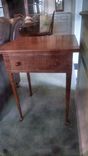 Inlaid Tiger Maple Nightstand 1 small