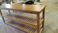 Bathroom Vanities In Slatted Base Design.. 2 small