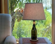 Wine Bottle Table Lamp 4 small