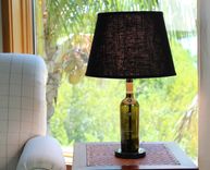 Wine Bottle Table Lamp 5 small