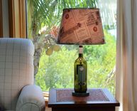 Wine Bottle Table Lamp - Customer Bottle 4 small