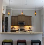 Wine Bottle Pendant Light - Customer Bottle 6 small