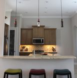 Wine Bottle Pendant 3 Light Set 5 small