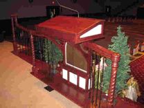 Church Pulpit And Alter Rails 4 small