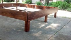 Simple Solid Wood Bed 3 small
