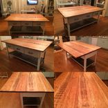 Custom Wide Plank Hickory Countertop 1 small