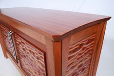 Solid Wood Buffet - Entertainment Center 4 small