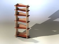 Wave Book Case 1 small