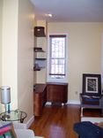 Mahogany Curved And Spiraled Built-In 3 small