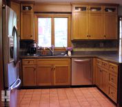 Custom Cabinetry : Quartersawn White Oak Kitchen 3 small