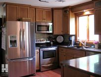 Custom Cabinetry : Quartersawn White Oak Kitchen 1 small