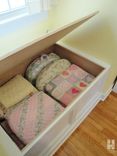 Custom Cabinetry : Built-In Window Seat With Storage 2 small