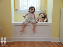 Custom Cabinetry : Built-In Window Seat With Storage 4 small