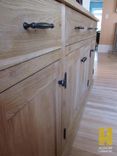 Furnishings : Distressed Oak Sideboard 6 small
