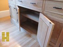 Furnishings : Distressed Oak Sideboard 2 small