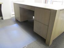 Furnishings : Modern Oak Desk 4 small