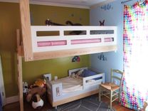Architecural Woodworking : Floating Bunk Bed 1 small