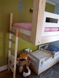 Architecural Woodworking : Floating Bunk Bed 2 small