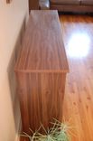 Furnishings : Walnut Bookcase With Maple Edge Banding 2 small