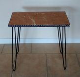 Italian Rose Marble Table 4 small