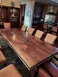 Book Matched Walnut Dining Table 1 small