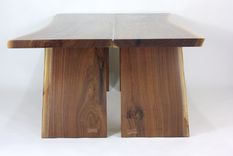 Walnut Live Edge Slab Conference Table 2 small