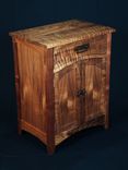 Custom Designed Arts And Crafts Black Walnut Cabinet 5 small
