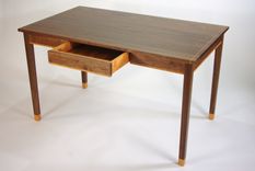 Black Walnut And Cherry Writing Desk 1 small