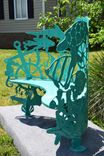 Sea Creatures Steel- Metal Bench 3 small