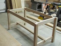Trestle Dining Table And Benches 6 small