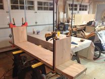 Elm Table And Bench 3 small