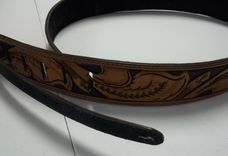 Bcl160 Sweet Ice Tea Adjustable Guitar Strap 1 small