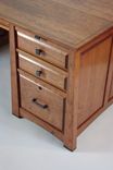 Executive Desk In Cherry With Ebony Accents 2 small