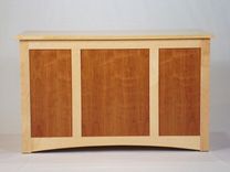 Birdseye Maple And Figured Cherry Blanket Chest 2 small