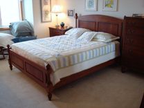 Cherry Four Post Spindle Bed 1 small