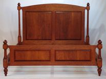 Cherry Four Post Spindle Bed 2 small