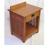 Quartersawn White Oak Mission Nightstand 1 small