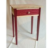 Purple Heart And Wavy Soft Maple Table 2 small