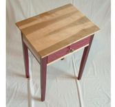 Purple Heart And Wavy Soft Maple Table 3 small