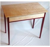 Purpleheart, Cherry And Curly Maple Headboard 2 small