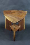 Black Walnut Slab Triangle Tables 1 small