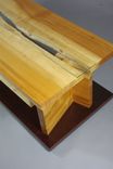 Live Edge Slab, Glass And Acrylic Living Room 1 small